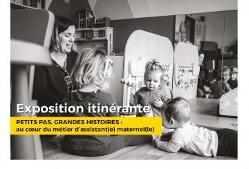 UNE EXPOSITION ITINÉRANTE POUR DÉCOUVRIR LE MÉTIER D’ASSISTANT(E) MATERNEL(LE)